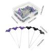50pcs Dressmaking Pins Embroidery Patchwork Pins Accessories Halloween Bat Sewing Needle DIY Sewing Tools Decoration