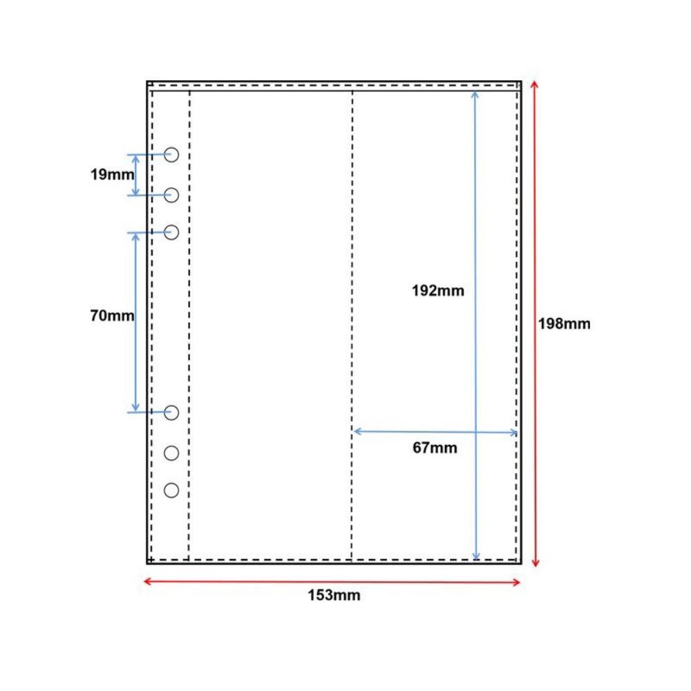 Transparent Photo Album A5/A8 Idol Card Collection Binder  Kpop Idol Photo Storage