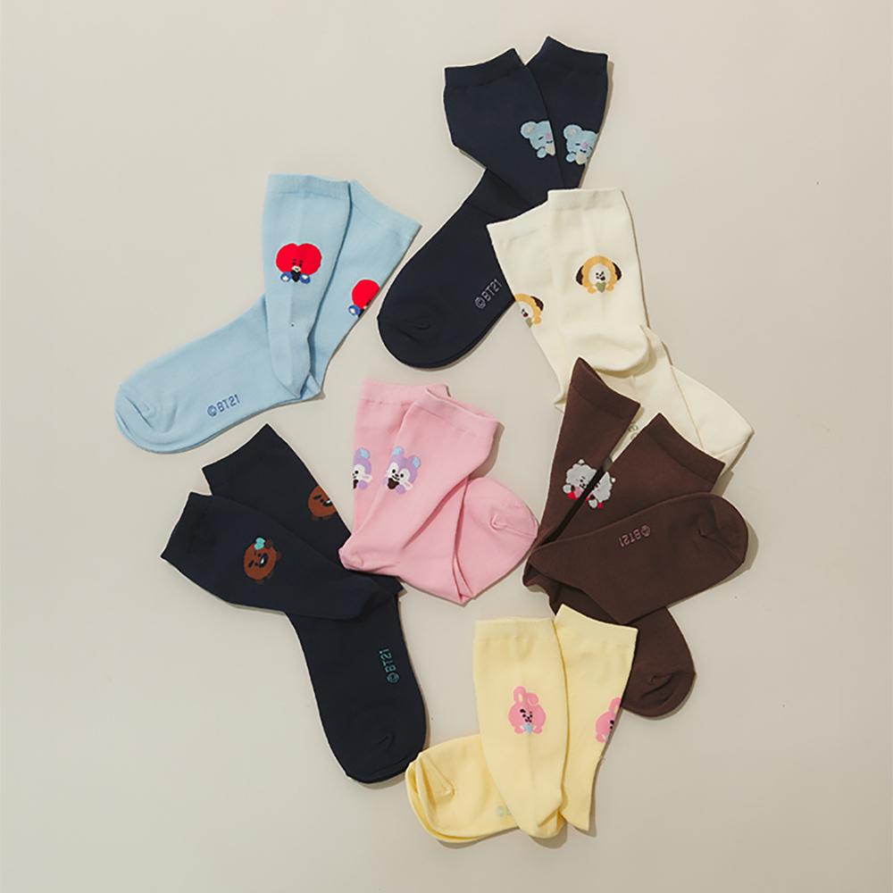 BT21 MANG BASIC Socks 2025 F/W Collection