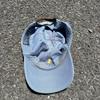 Used Polo Ralph Lauren Cap Pony Embroidery Light Blue