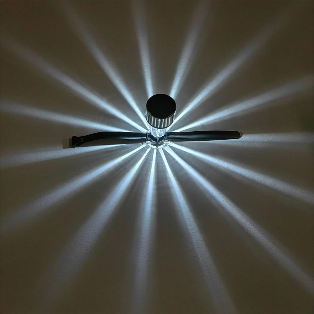 6pcs with Zip Tie Pool Fence Light Solar Powered Garden Lighting New Solar Pool Light for Home Yard