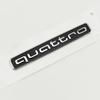 1Pc 95mm 3D ABS Quattro Car Rear Trunk Badge Side Emblem Sticker For A3 A4 A5 A6 A7 A1 A2 Q3 Q5 Q7 S3 S4 S5 S6 Quattro Accessories