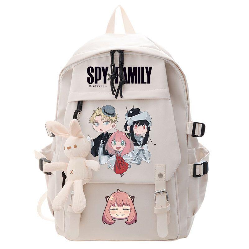 Spy X Family Spy Play House Peripheral Student School Bag Large Capacity Backpack Outdoor Travel Bag