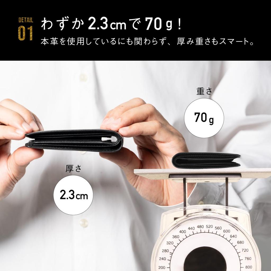 MURA Bifold Genuine Holds 7 Hidden Pocket A Vertical Coin Men's Wallet, Leather, Lightweight, Cards, (Brown Type Pocket)