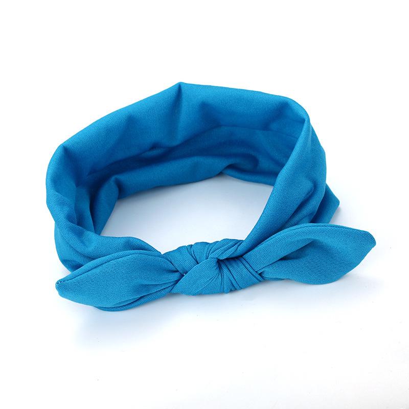 Europäisches & Amerikanisches Schleifenstoff-Stirnband mit Hasenohren