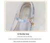 Girls' Sequined Princess Shoes - Spring/Autumn, Ballet Flat for Dance, Catwalk, or Evening Dress.