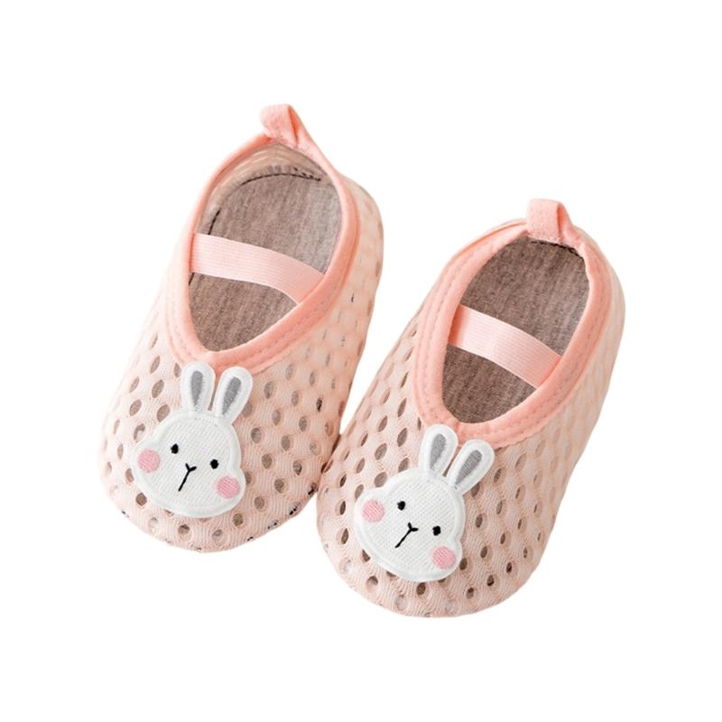 Infant Anti Skid Floor Socks with Cartoon Design for Baby Ages 10 Months to 3 Years Toddler Learning to Walk Shoes