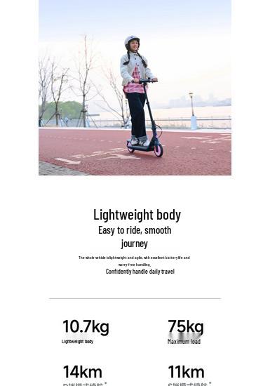Jackson Yee Inspired Nine-Number Electric Folding Scooter for Adults