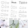 Stainless Steel DIY Pendant Frame for Jewelry Neckties
