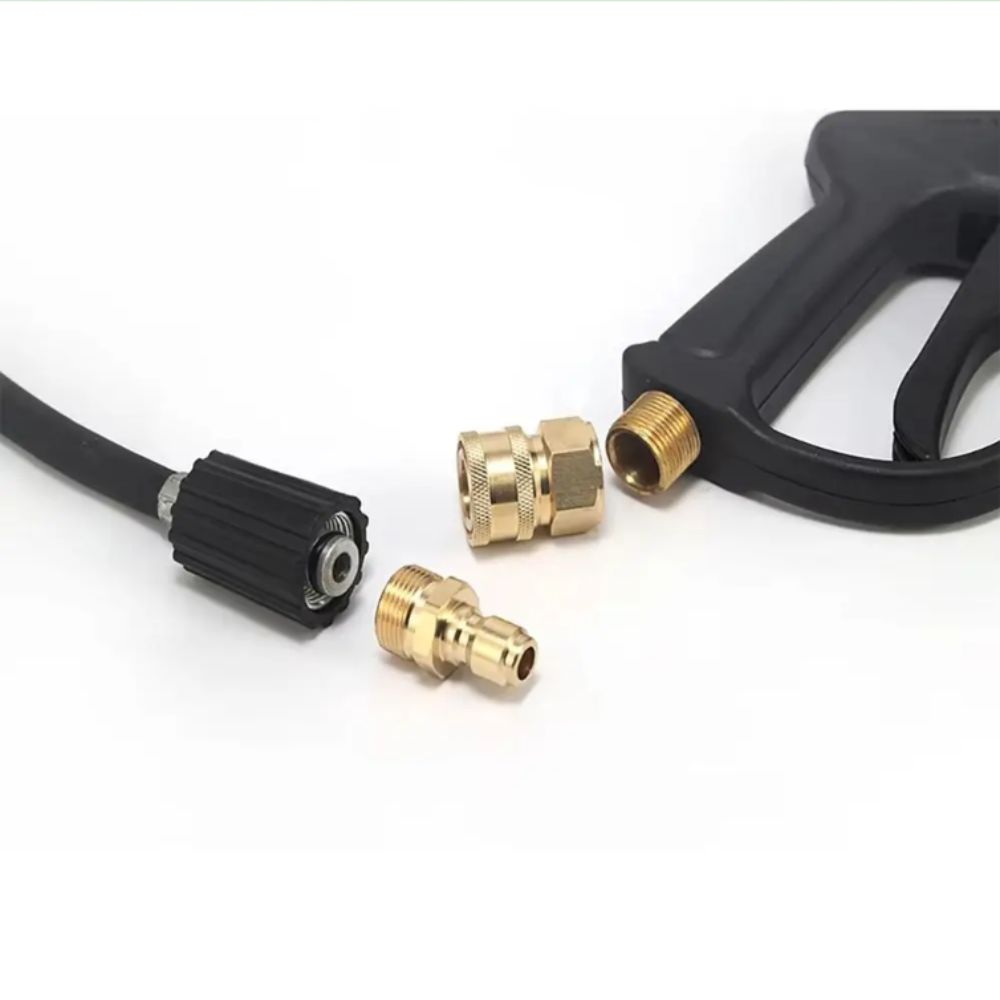 14/15mm Adapter Quick Connect Kits High Pressure Pipe Joint Hose Coupler  Pressure Washer