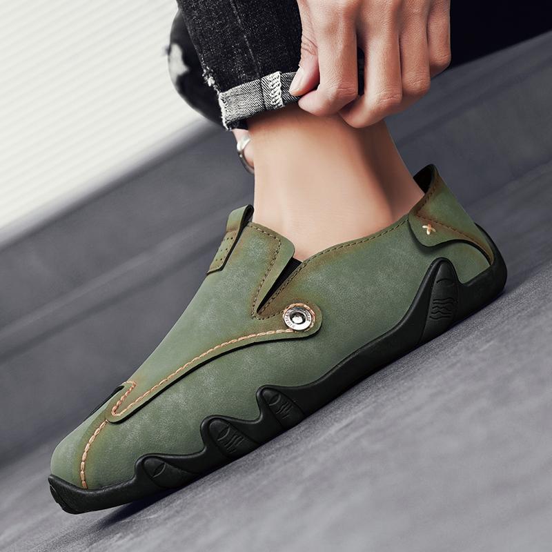 Men’s Moccasins Loafer Driving Shoes Flats Casual Slip On Summer Plus Size Outdoor Summer Shoes