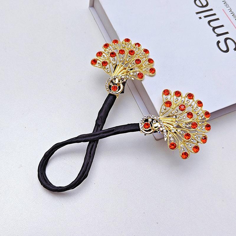 Whale Tail  Flower Hair Clip Hair Bun Maker Bundle Hair Tie Lazy Hair Curler Hair Accessories Hair Styling Tool