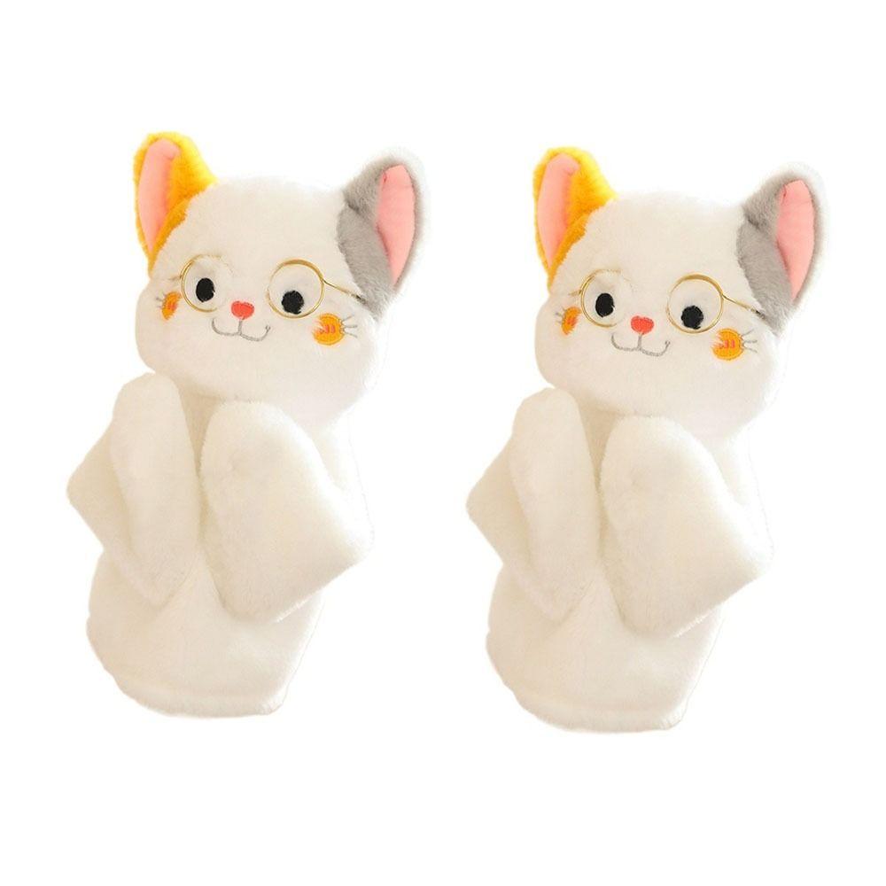 1/2Pcs Funny with Sound Boxing Dog Battle Tricky Gifts Husky Vocal Hand Puppet