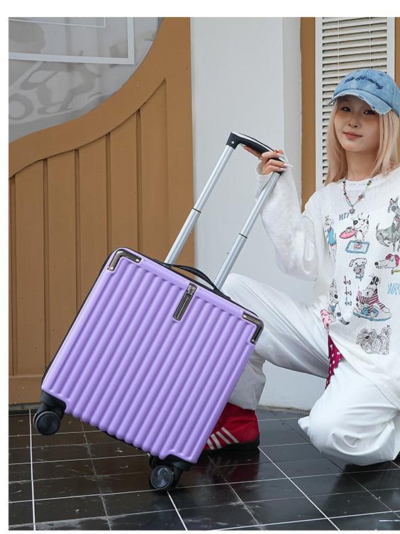 20-Inch Multifunctional Fashion Trolley Suitcase with Universal Wheels