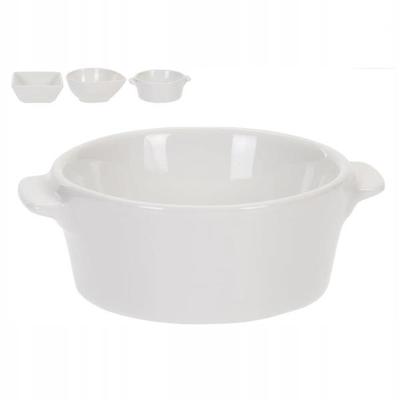 White Porcelain Bowls for Appetizers and Sauces, 10 Cm