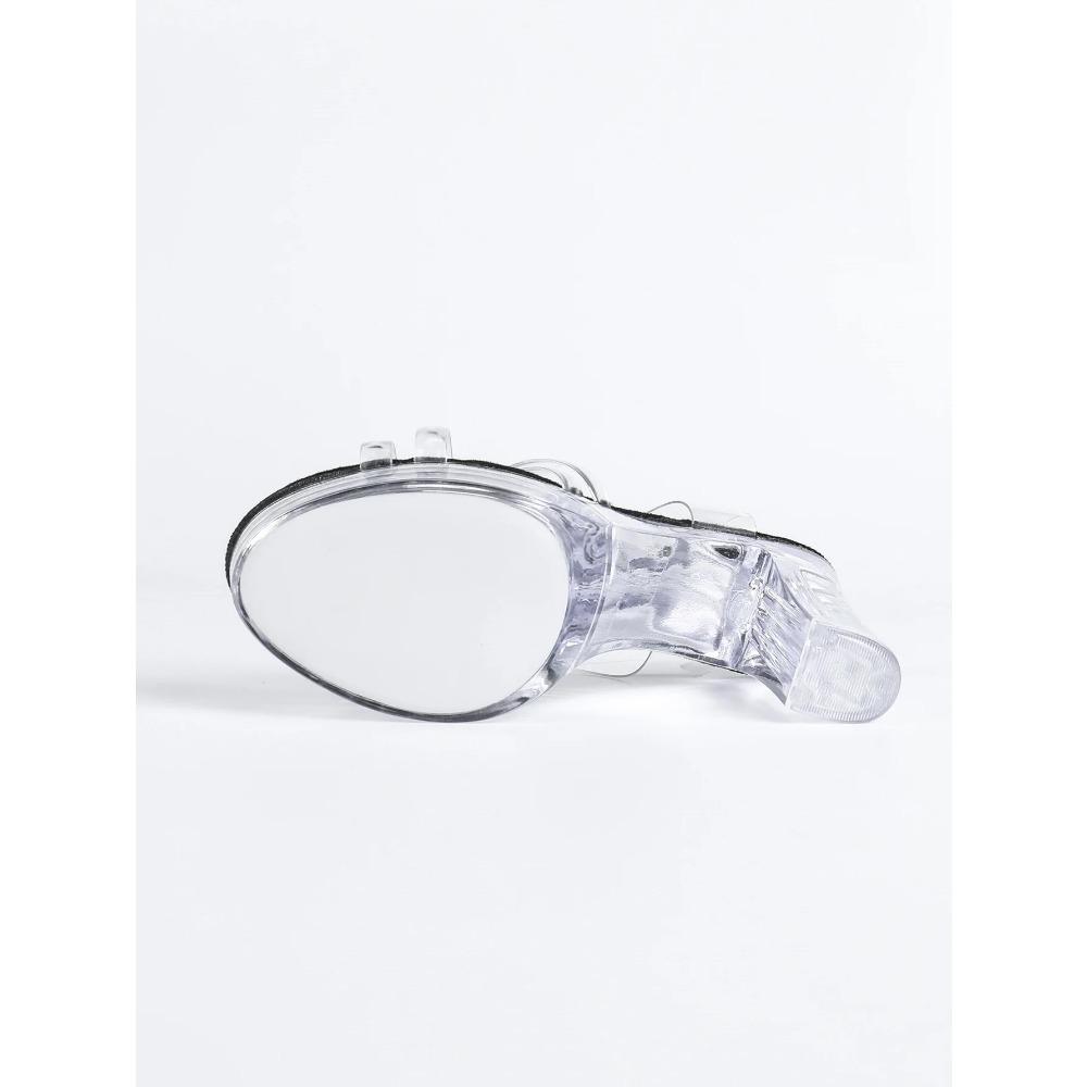 12cm Clear Heel  Women's Pole Dance Platform Heels, 8 Inch Stiletto Sandals Crystal Sole for Nightclub Work & Runway LFD-19866-8