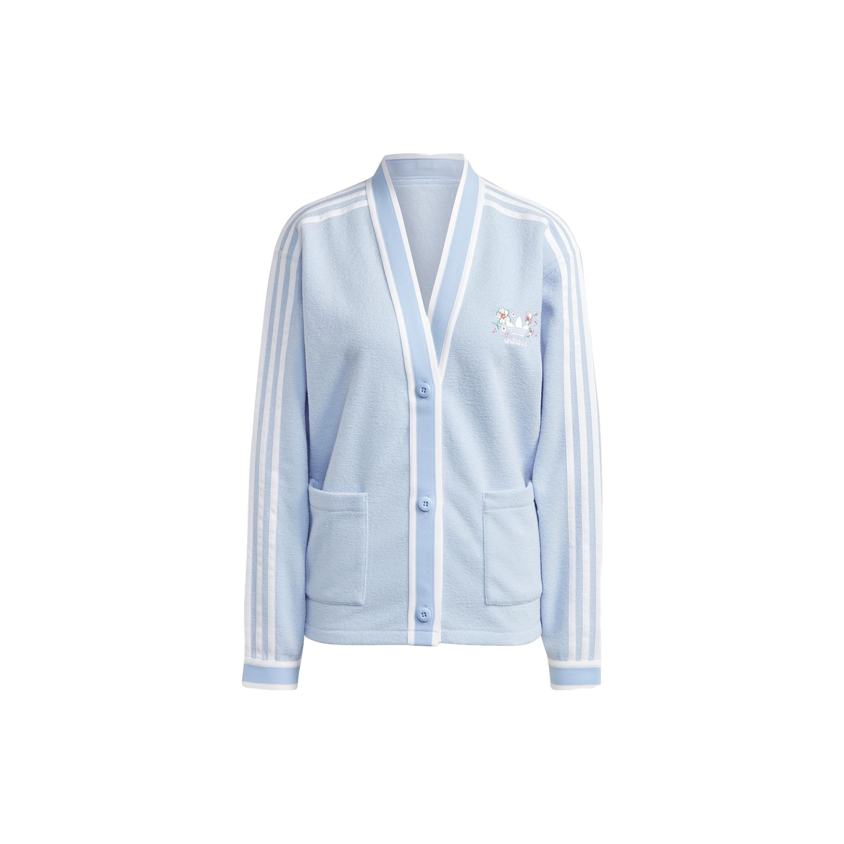 (WMNS) adidas Windbreaker Cardigan Blue Women s IP3760 XS