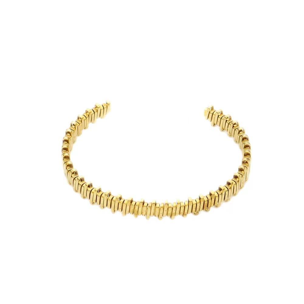 Personalized Fashion Light Luxury Irregular Serrated Bracelet Personalized Versatile Metal Sense Women'S Hand Jewelry