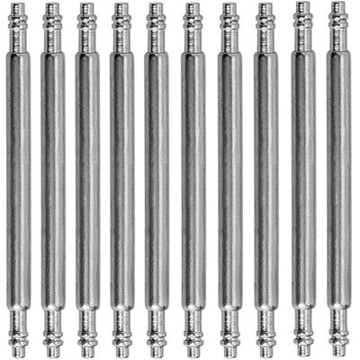 Pack of 10 24mm Watch Band Spring Stainless Steel Spring Bars for Watch 20mm Spring Watch Pins [TICFROG] Bars, 1.8mm Diameter, Straps, Tool, Bars,