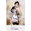 Domila Sexy Underwear New Improved Printed Cheongsam Backless Slim Split Hip Skirt Chinese Style Nightdress