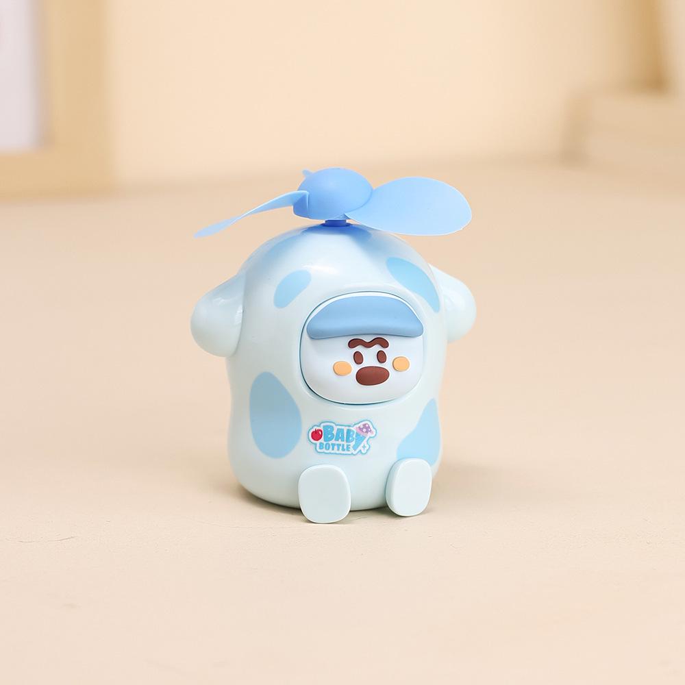 2026 Summer Cartoon Mini USB Rechargeable Handheld Fan - Portable Electric Fan Gift Cartoon Hot Item