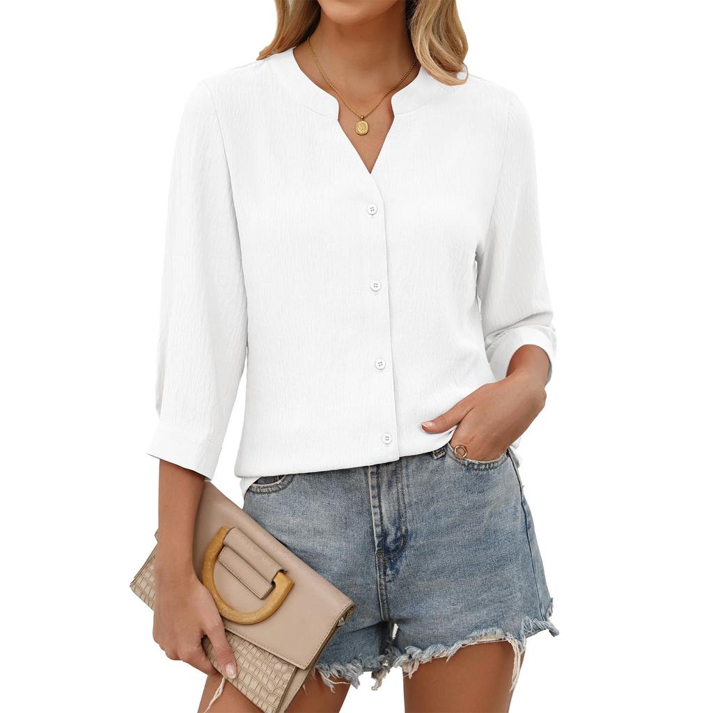 Women's Fashionable Casual -colored Top