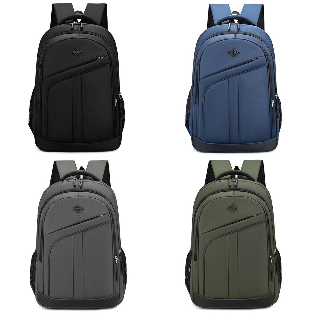Oxford Fabric Large Capacity Backpack With Multiple Compartments For Students And Travelers