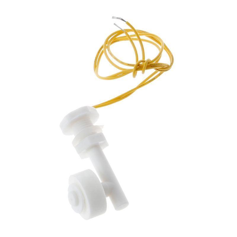PP Plastic Water Level Side Mounted Liquid Float Switch for Water Tower Aquariums Fish for Tank Hydroponics Pool