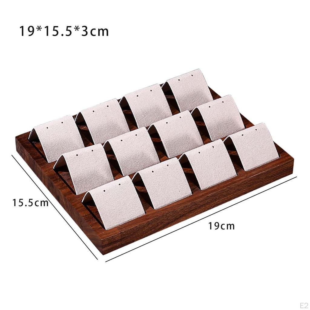 Earrings Display Stand ,Jewelry Organizer,Organization 24 Holes Earring Studs Holder Ear