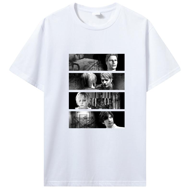 Divertente Maglietta Classica di Call Of Silent Hill Moda Casual Fitness T-Shirt Top in Cotone Magliette Abbigliamento da Uomo Maglietta Unisex Oversize