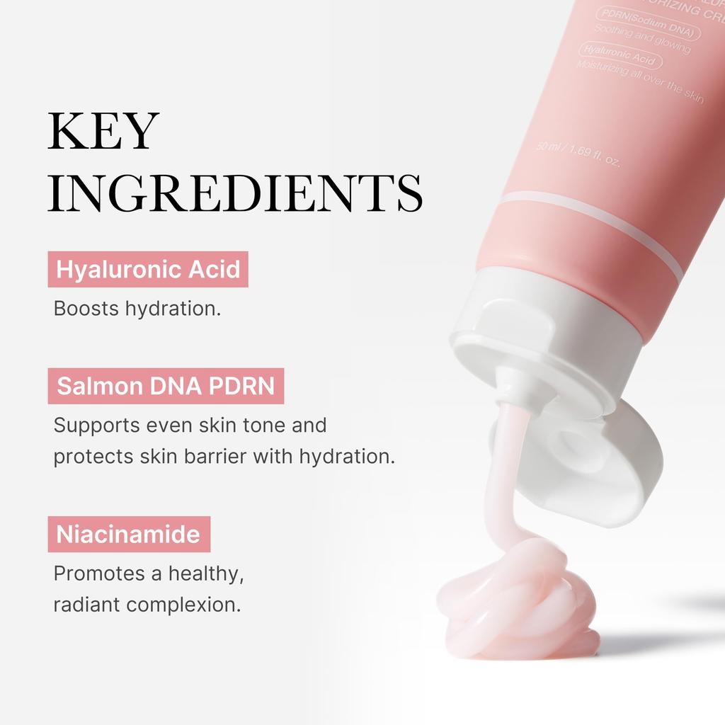 Medicube PDRN Pink Moisture Salmon Skin Korean Cosmetics Cream, Injection, Moisturizing, Barrier, Hydrating, Firming,