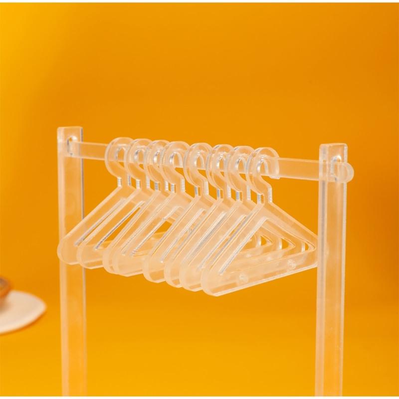 Acrylic Single-layer Earrings Holder Jewelry Display Stand Necklace Jewelry Show Bracket Earring Organizer Stand Durable