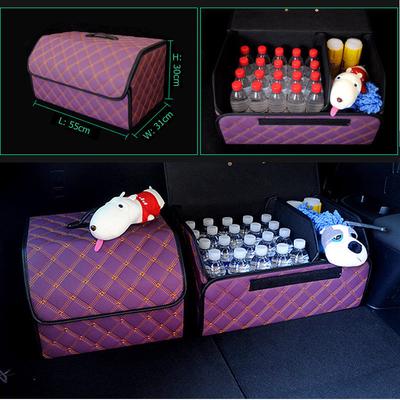 Collapsible Portable Trunk Cargo Storage Bag Containers Multifunction Insulation Bag Car Trunk Storage Organizer