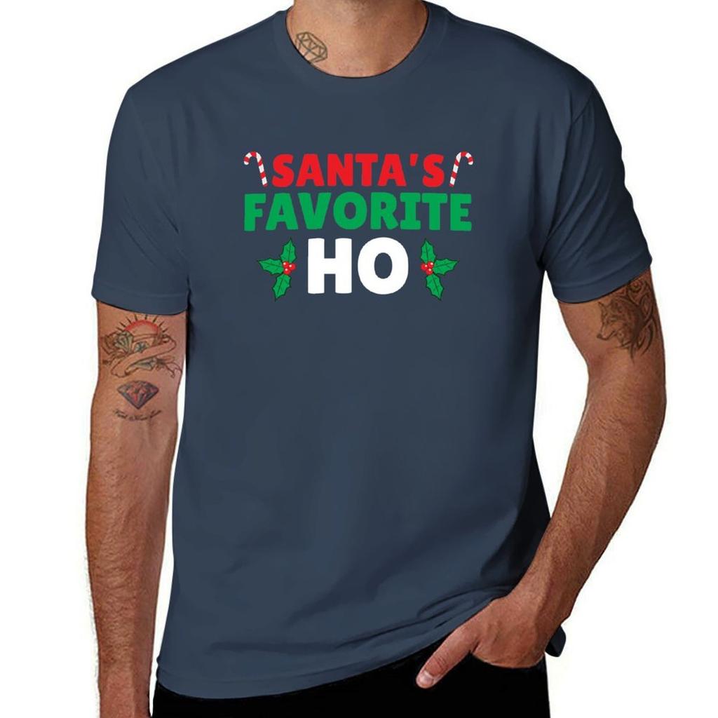 Santas Favorite Ho Tshirt Lightweight Gym Training Tshirt