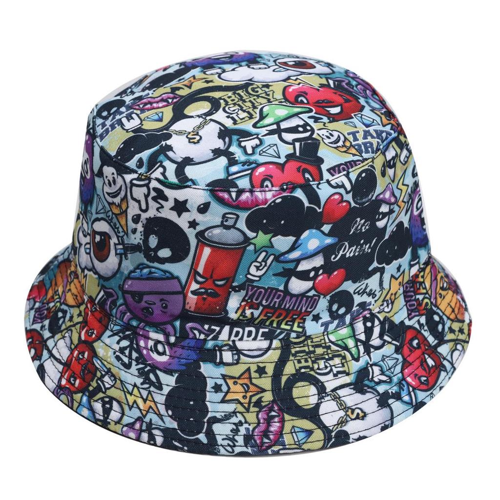 2026 Lemon Pattern Reversible Bucket Hat for Men & Women – Summer Sun Protection