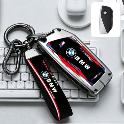 MLKW1 Car Key Case Cover Protector Shell For I7 X7 G07 LCI iX I20 X1 U11 7 Series G70 G09 XM U06 G81 M3 2023 Keyless Accessories