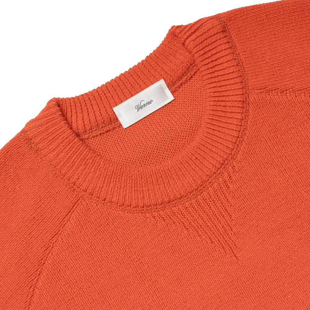Berno [Casual] Sweat Knit Orange