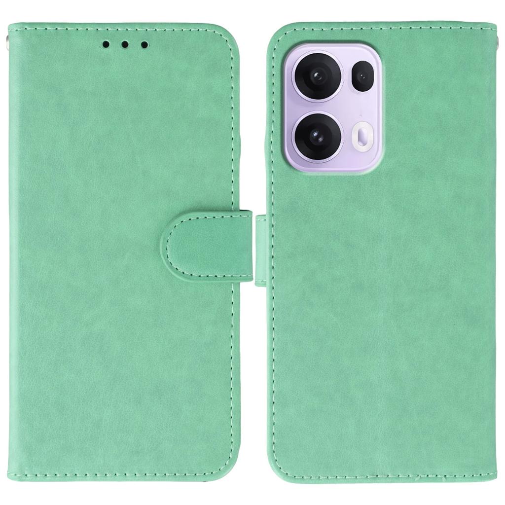 For Oppo Reno13 Pro 5G Case PU Leather Flip Wallet Phone Cover with Strap