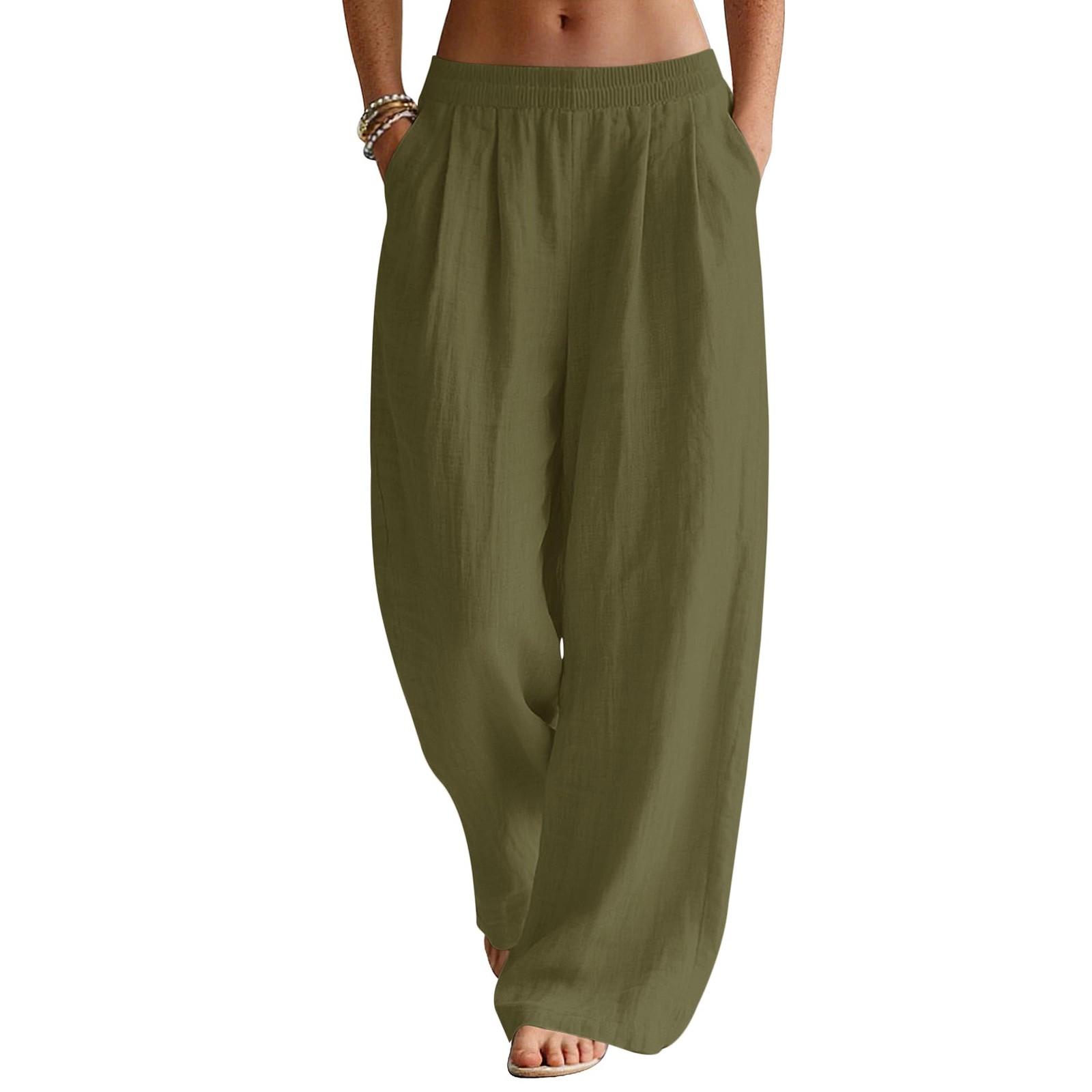 

Женские модные однотонные повседневные брюки XL фиолетовый