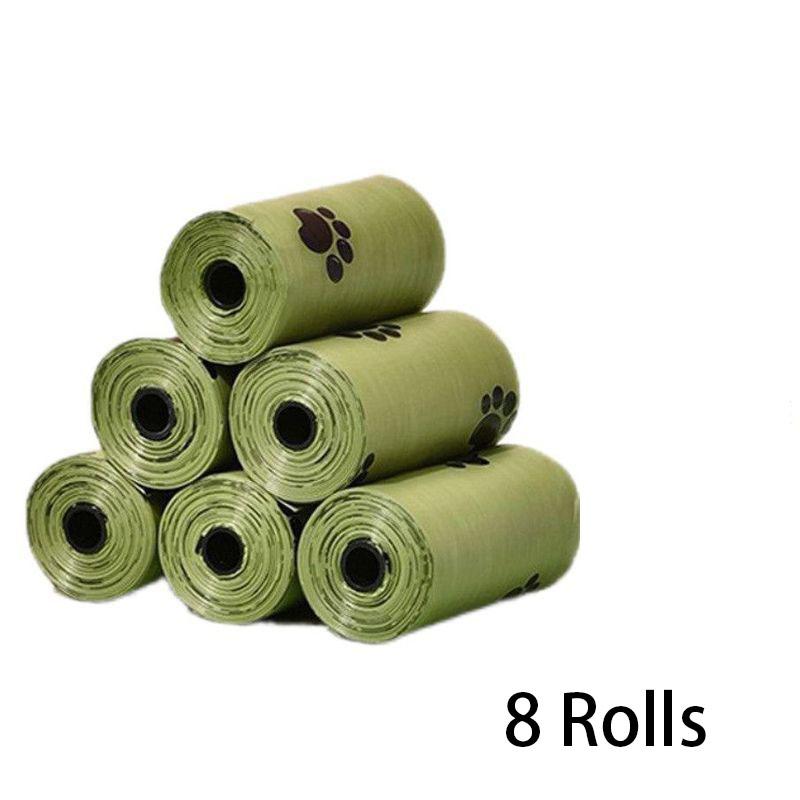 

2pcs/Set Colorful Rainbow Fashion Design Dog Poo Bag Holder With Trash Bag For Dog Leash Attachment With Any Dog Leashes