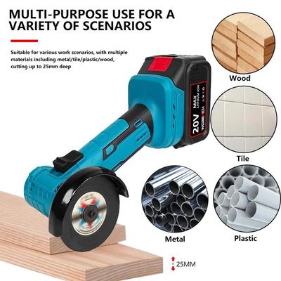 3-Zoll Multifunktions-Poliermaschine Tragbar Wiederaufladbar Mini-Schneidemaschine Bürstenloser Elektrischer Winkelschleifer