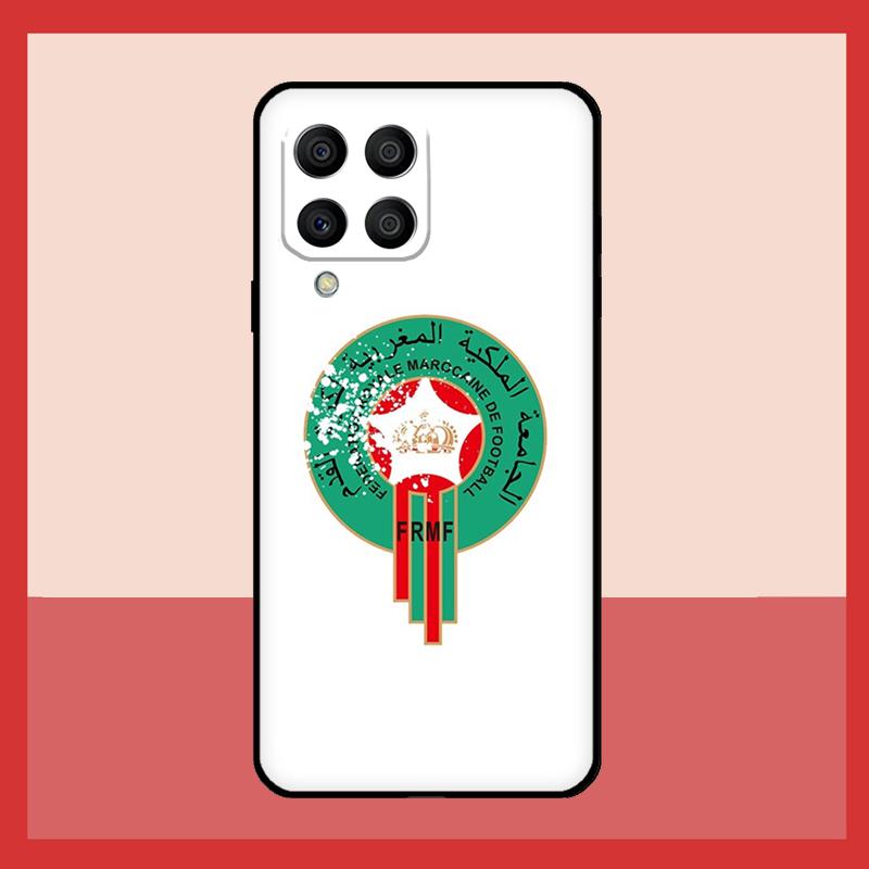 Morocco Flag Coat Of Arms Case For Samsung Galaxy M11 M31 M14 M34 M54 M12 M32 M52 M15 M13 M06 M16 M36 M56 M53 M35 M55