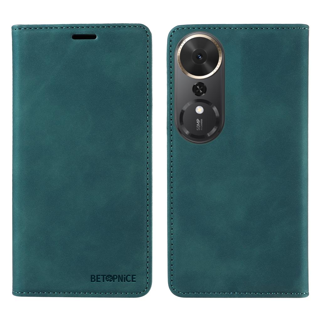 For Honor Play 70 Plus 5G Case BETOPNICE Magnetic Closure RFID Blocking Wallet Stand Leather Phone Cover
