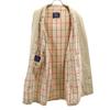Burberrys 80s 90s Made In England Old Stainless Collar Coat Beige Women Used