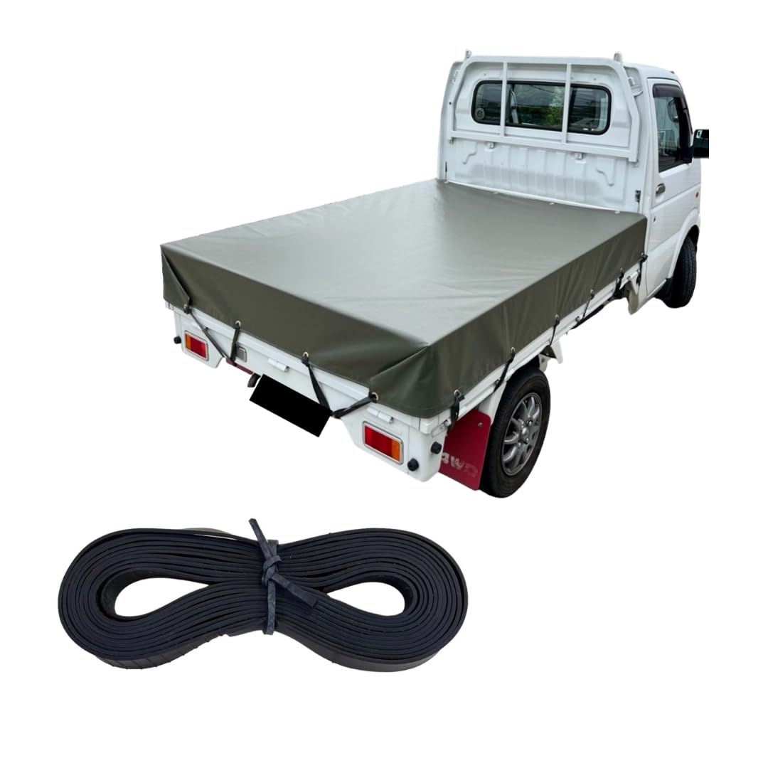 

в кузов легкого грузовика Сделано в OD с плоской резинкой OD x Изготовлено японскими мастерами [Сделано в Японии] Лист SunRise.Co, Япония, (Защитный цвет), (8м),