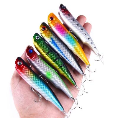 Topwater Popper Bait 10.5cm 15.7g Plastic Bionic Wobbler Fishing Shads Trout Bait Tackle
