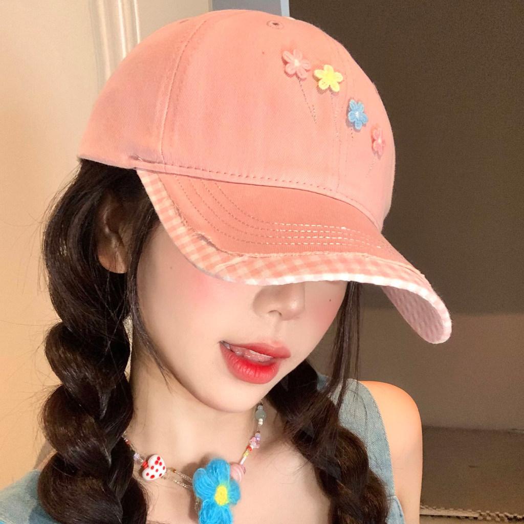 Cotton Summer Cap For Women With Wide Brim Sunshade And Adjustable Fit Perfect For Casual Wear