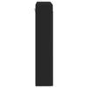 Bathroom Mirror Cabinet TULUM Black 60 X 16.5 X 78 Cm