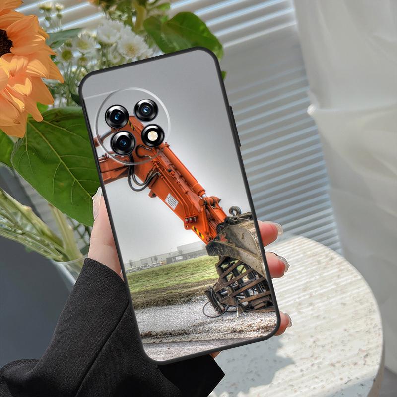 Excavator Case For OnePlus Nord 5 CE 2 3 4 Lite N20 N30 OnePlus 13T 13R 15 13 12 11 10 10T 8T 15R Cover