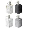 Marble Texture Soap Dispenser Hand Soap Liquid Dispenser 500ml Salon Dispenser Lotion Dispenser Bottle for Home Kitchen